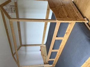 Hausbett für Kinder ausziehbar Bild 3