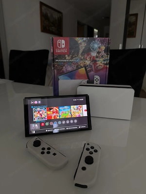 Nintendo Switch OLED Weiß  Bild 5