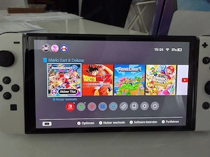 Nintendo Switch OLED Weiß  Bild 2