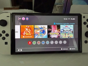 Nintendo Switch OLED Weiß  Bild 3