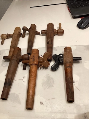 Zapfhahn aus Holz Bild 2