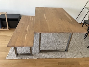 Esstisch mit Sitzbank Bild 2