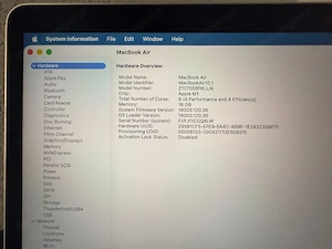 Apple MacBook Air M1 2020 A2337 16GB RAM  256GB SSD Bild 9