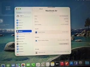 Apple MacBook Air M1 2020 A2337 16GB RAM  256GB SSD Bild 7