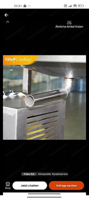 Goldschmiedeatelier Ablöse gibs Reinigung Maschine Bild 4