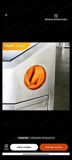 Goldschmiedeatelier Ablöse gibs Reinigung Maschine Bild 2