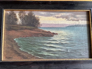 Karel Voboril Originalgemälde mit Rahmen Bild 3