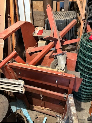 Brennholzsäge Wippsäge