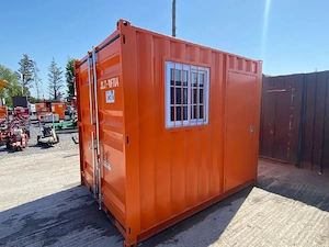 Büro- Lagercontainer, 10 Fuß x B 8 Fuß x H 9 Fuß Bild 5