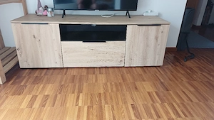 TV-Lowboard XXXLutz 160 cm, Eiche Bild 2