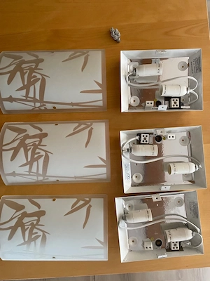 3 Wandleuchten für innen Bild 2