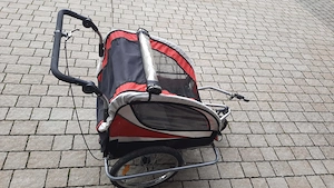 Fahrradanhänger 2 Sitzer Bild 3