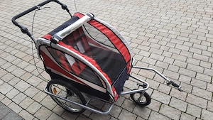 Fahrradanhänger 2 Sitzer Bild 2