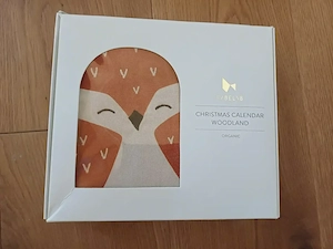 Adventskalender  Christmas Calendar  mit Säckchen zum Wenden   Woodland
