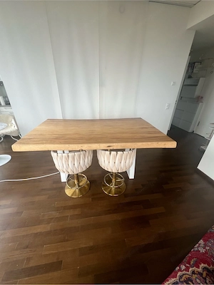 Massiver Suar-Holztisch 130 x 200 cm, Unikat   nur Selbstabholung Bild 4