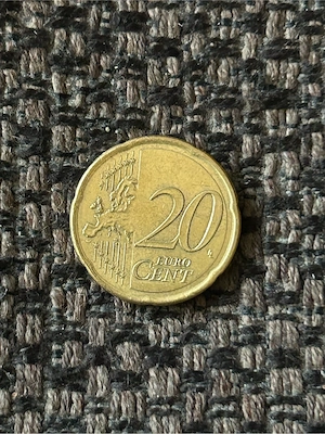 20 Cent Umlaufmünze Kroatien 2024 Bild 2