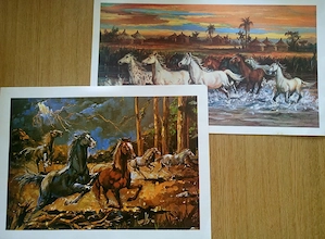 Kleine Pferde Sammlung: Playmobil Reiterhof, Bücher, Puzzle, Sticker und mehr Bild 5