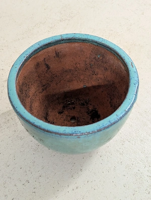 wunderschöner Terracotta Pflanzentopf Bild 5