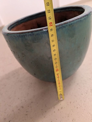 wunderschöner Terracotta Pflanzentopf Bild 2