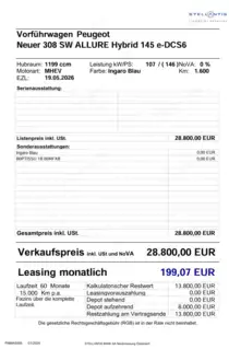 Peugeot 308 Bild 8
