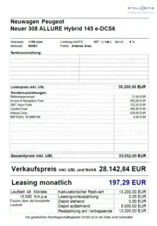Peugeot 308 Bild 5