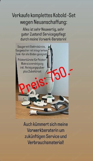 Vorwerk Sauger mit Wischfunktion