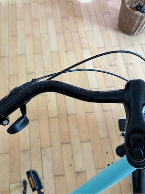 Fahrrad türkis blau Bild 5
