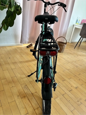Fahrrad türkis blau Bild 3