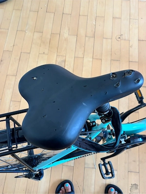 Fahrrad türkis blau Bild 8