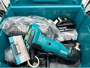 Makita DTM51RT1J3 Multitool 18V 5Ah mit Koffer & Zubehör Set Bild 2