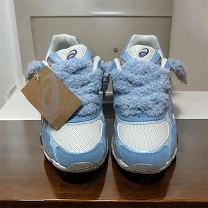 Asics Gel-Nyc Blau + Fluffy laces | Größe 42 Bild 2