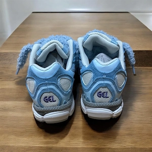 Asics Gel-Nyc Blau + Fluffy laces | Größe 42 Bild 3