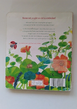 Pappbilderbuch "Das sind die Krabbeltiere" 24+ Bild 2