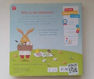 Stups Herrn Hase auf die Nase - Mein Oster-Mitmachbuch Bild 2