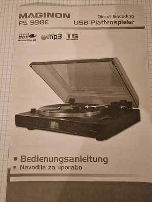 Verkaufe USB mp3 Plattenspieler Bild 2