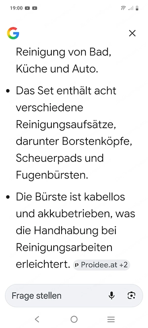 Elektrische Reinigungsbürste 8 in 1 Bild 4