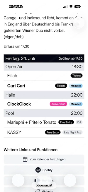 Tickets Poolbar Cari Cari Bild 3