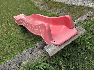 Rutsche, HDPE Wellenrutsche, 300 cm, rot Bild 2