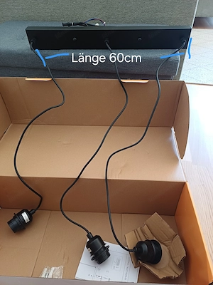 Hängelampe Metall  Bild 2