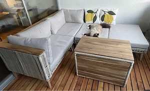 Neuwertige Lounge zu verkaufen