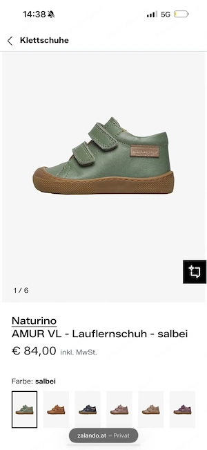 Naturino Barfußschuhe Gr.25