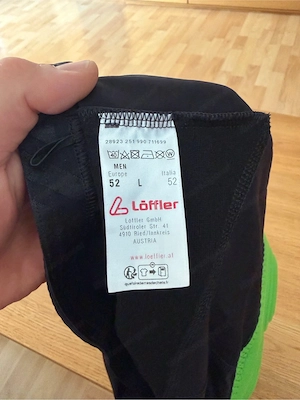 Löffler Fahrradhose mit Polster größe L Bild 3