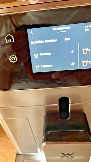 WMF Perfection 660 CP813D10 Kaffeevollautomat Edelstahl Schwarz Bild 4