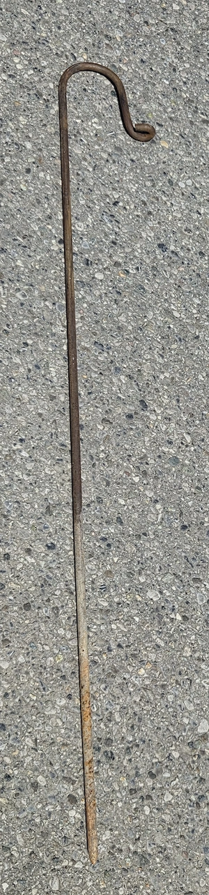 Zaun Steckzaun Stäbe 22 Laufmeter Stahl Rost Optik 