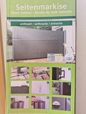 Seitenmarkise NEU