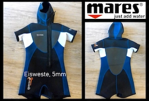 Mares Eisweste Größe 2 5+5mm Tauchanzug Neoprenanzug Bild 2