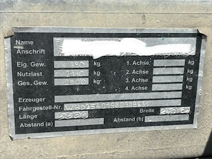 Autotransport Anhänger Humbaur Bild 2