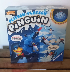 Brettspiel Plitsch Platsch Pinguin  Bild 2