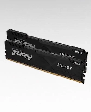 Kingston FURY Beast 32GB (2x16GB) DDR4-3200 CL16 Gaming RAM   Top Zustand Bild 3
