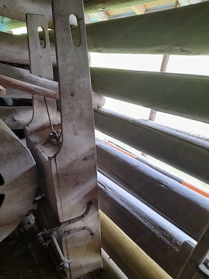 alter Transportwagen, antik Bild 2
